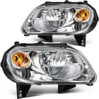 Pair Reflector Headlights Assembly For 2006-2011 Chevrolet Hhr Chrome Headlamps New. Price: $75.99.