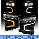 Pair/set Full Led Drl Headlights W/ Bulbs For Chevrolet Tahoe Suburban 2021-2024 New. Price: $330.99.