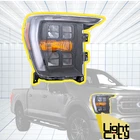 2021-2024 Ford F150 Passenger Side Quad Led Headlight Black W/o Afs Rh New. Price: $229.00.