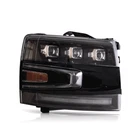 Pair Vland 2007-2013 Silverado 1500 2500HD 3500HD Amber Led Projector Headlights New. Price: $512.99.