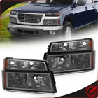 Headlight +bumper Lights For 2004-2012 Chevy Colorado/gmc Canyon Left&right New. Price: $79.98.