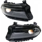For Dodge Charger Headlight 2016-2019 Pair Passenger Driver Side Halogen Type New. Price: $1214.01.