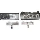 Headlight Kit For 1987-1990 Chevrolet Caprice Left & Right Mounts On Bumper 4PC New. Price: $217.90.