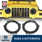 Hooke Road 7-INCH Headlight Mount Bracket Rings For 1997-2006 Jeep Wrangler Tj New. Price: $14.89.