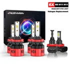 6 Combo H9+H11+H11 Led Headlight Kit Fog Bulbs High/low Beam New. Price: $50.99.