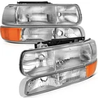 For Chevy Silverado 99-02 Suburban Tahoe 00-02 03 04 05 06 Headlights Assembly New. Price: $66.99.