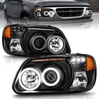Anzo Usa 111132 Projector Headlight Set W/halo 1995-2001 Ford Explorer New. Price: $329.00.