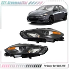 Halogen Left+right Side For Dodge Dart 2013 2014 2015 2016 Headlights Black Pair New. Price: $144.15.