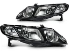 Pair/set Black Headlight Headlamp Assembly For Honda Civic Sedan 4DOOR 2006-2011 New. Price: $82.99.