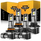 Auxbeam 9005 9006 Canbus Led Headlight Kit High Low 6500K White Bright Bulb New. Price: $53.99.
