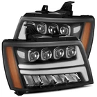 For 07-13 Chevrolet Suburban Avalanche Nova Jet Black Led Headlights Headlamps New. Price: $900.00.