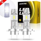 Auxito Q10 H7 Led Headlight High/low Beam Bulbs 100W 240000LM Bright White 6500K New. Price: $142.02.