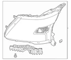 Oem Nissan Armada Headlight 2021 2024 Rh Passenger Led Headlamp 260106JL1C New. Price: $949.99.