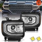 Led Drl Projector Hid/xenon Headlights Left Right For 2016-2018 Gmc Sierra 1500 New. Price: $207.99.