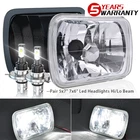 Fits Chevy Express Cargo Van 1500 2500 3500 Pair 7X6 5X7 Led Headlights Hi/lo New. Price: $58.99.