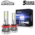 Auimsoco H11 Led Headlights Low Beam Bulb 36000LM Bright 6000K White High Power New. Price: $16.99.