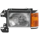 Driver Side Headlight Ford F-150 1987-1991 Halogen With Bulb(s) Chrome Trim New. Price: $73.34.