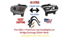 Dodge Durango 2014+ Base To 2021 Premium Led Headlight Conversion Cables New. Price: $169.99.