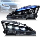 2X Led Projector Headlights For 2006-2014 Lexus IS250 IS350 Isf Dynamic Blue Drl New. Price: $365.19.