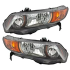 For 2006 07 08 2009 Honda Civic Pair Headlights Driver And Passenger Side Coupe New. Price: $159.74.