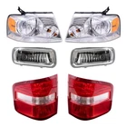 Brock Headlights-rectangular Fog Lights-flareside Tail 6 Pc Set For F-150 New. Price: $254.30.