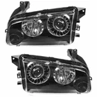 For Dodge Charger Headlight 2008 2009 2010 Pair Passenger And Driver Side Hid New. Price: $874.12.