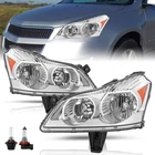 For 2009-2012 Chevy Traverse Ls Lt Chrome Headlights Headlamps L+r W/ Bulb 09-12 New. Price: $170.99.