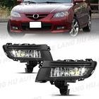 For 2007-2009 Mazda 3 Sedan Pair Front Bumper Led Fog Lamp Light Drl New. Price: $48.51.